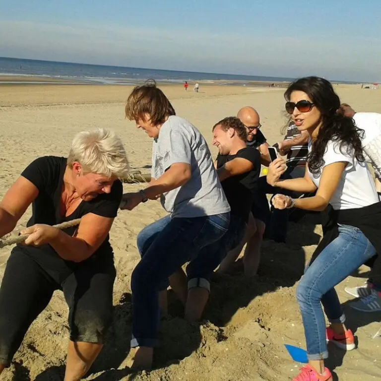 Expeditie Robinson in het park