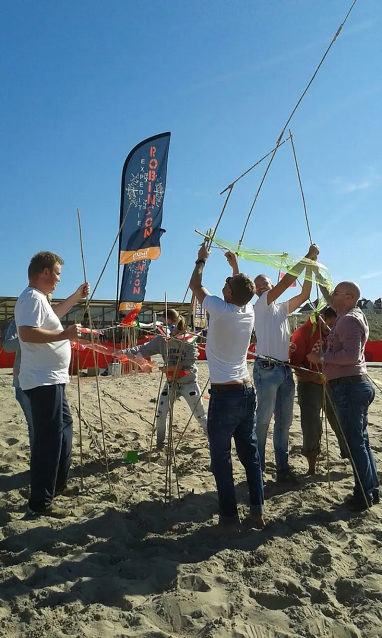 Expeditie Robinson in het park