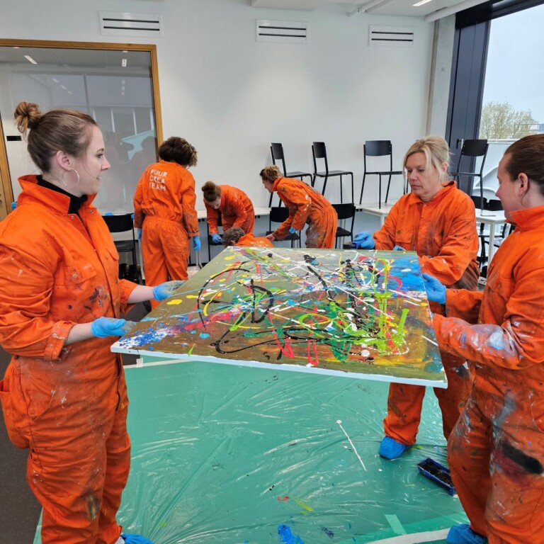 Workshop Action Painting