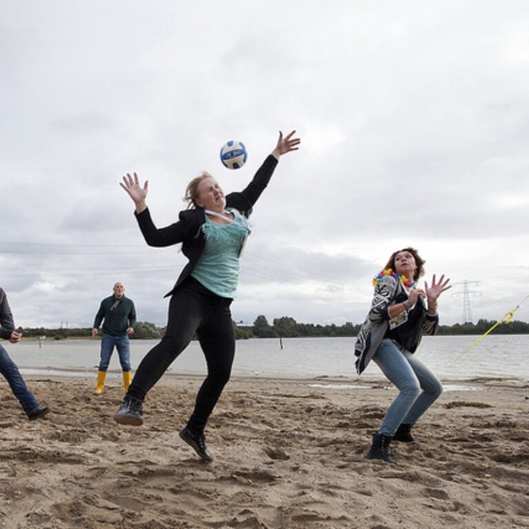 Strandvoetbal & volleybal toernooi