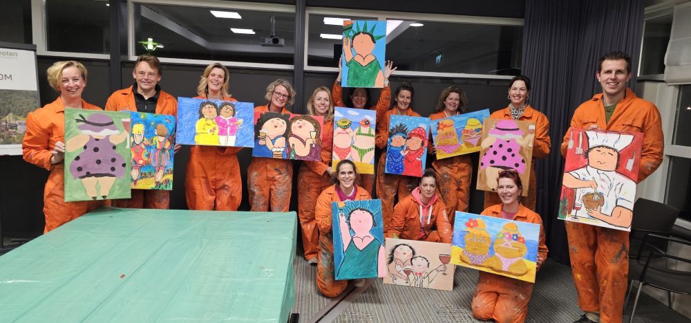 Workshop Dikke Dames Schilderen